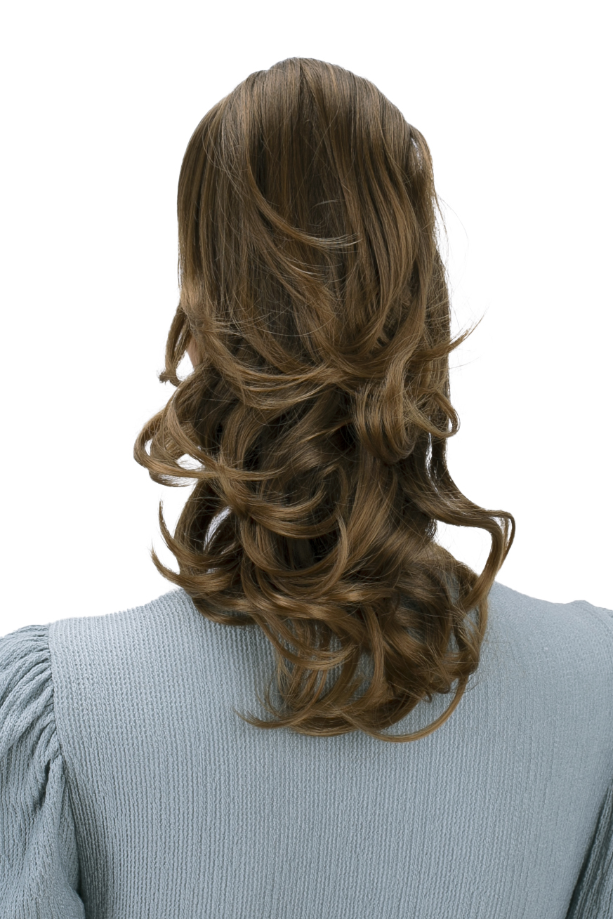 Haarzopf Helena mit Butterflyklammer H129