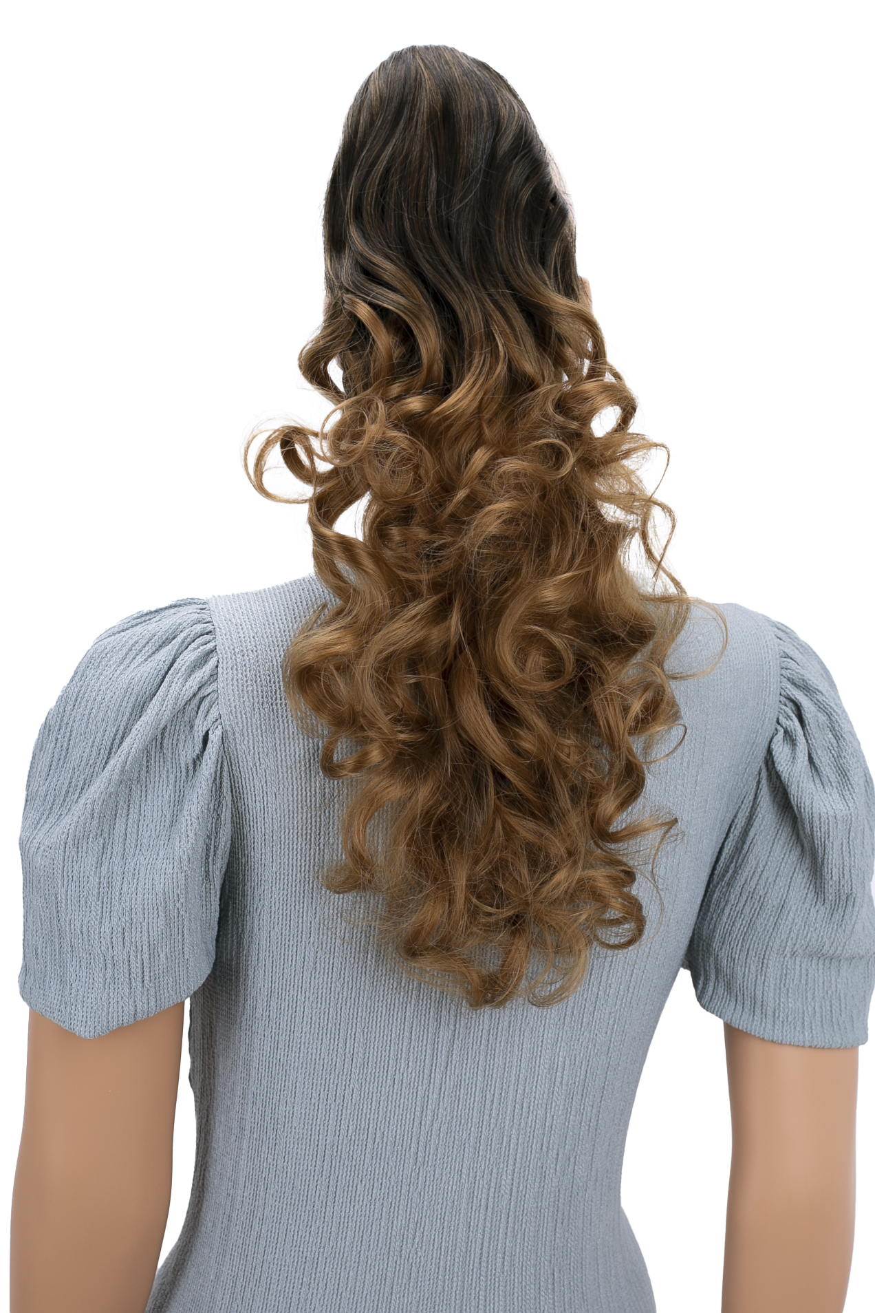 Haarzopf Sarah mit Butterflyklammer H120