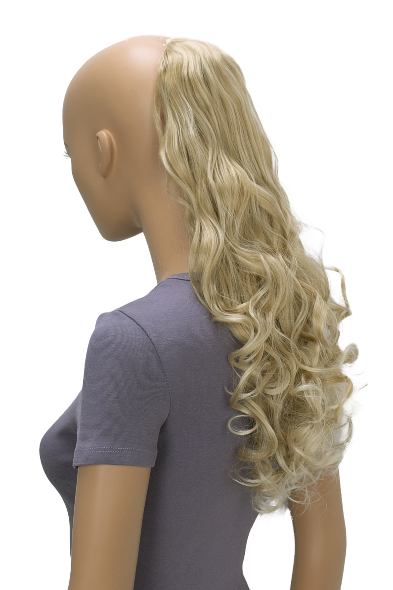 Ponytail Elena with 2 bands HC5-1