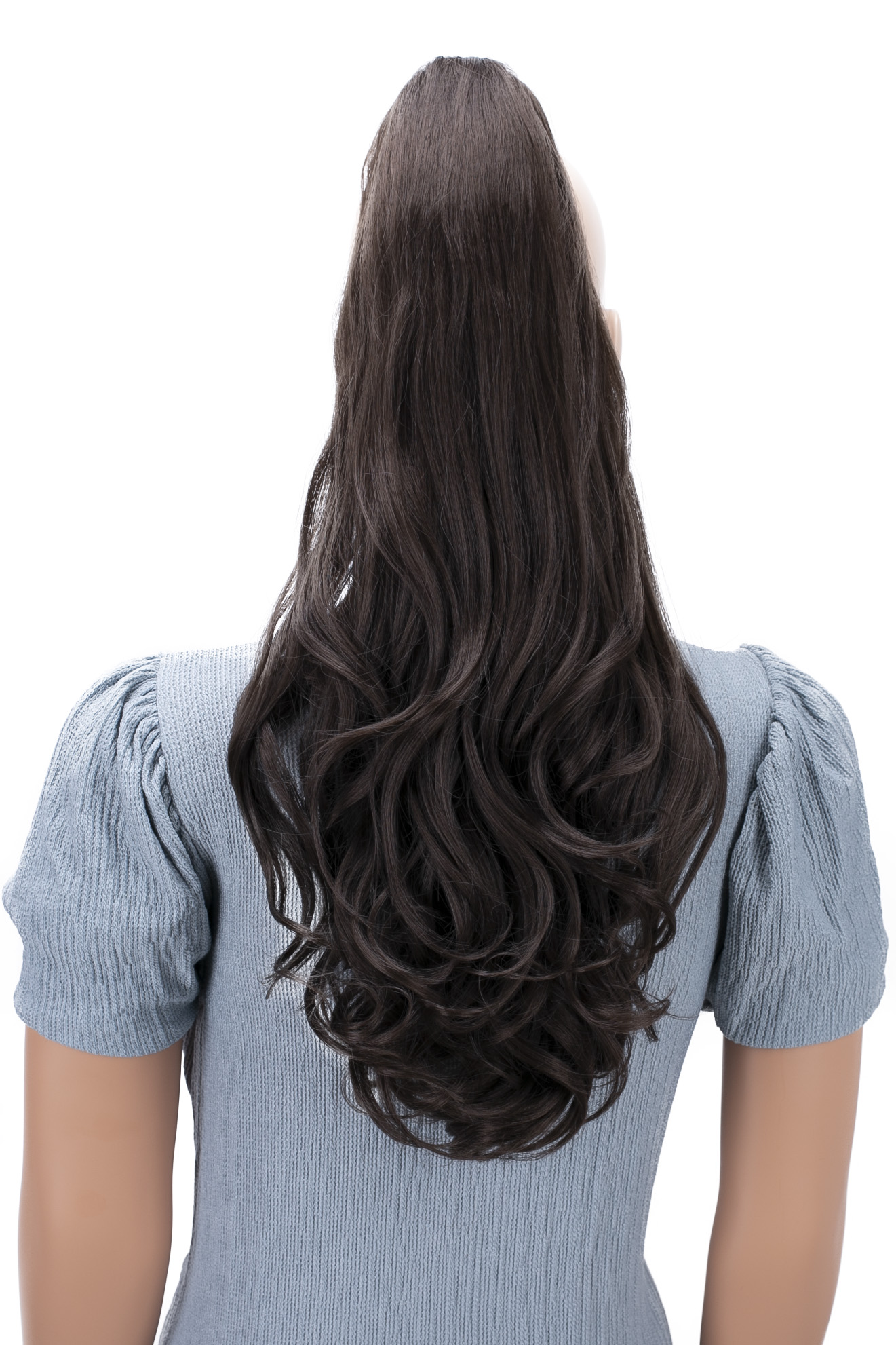 Haarzopf Violet mit Butterflyklammer H511