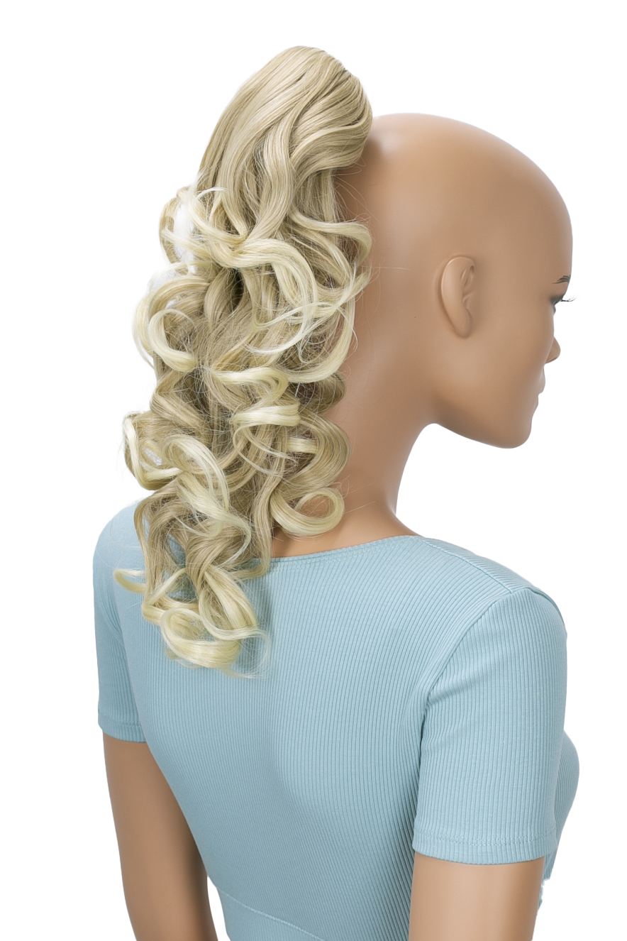 Ponytail Lily with butterfly clip H209