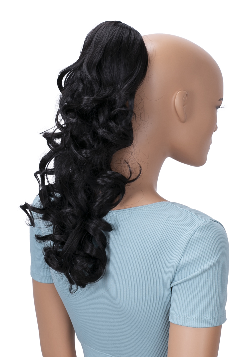 Ponytail Lily with butterfly clip H211
