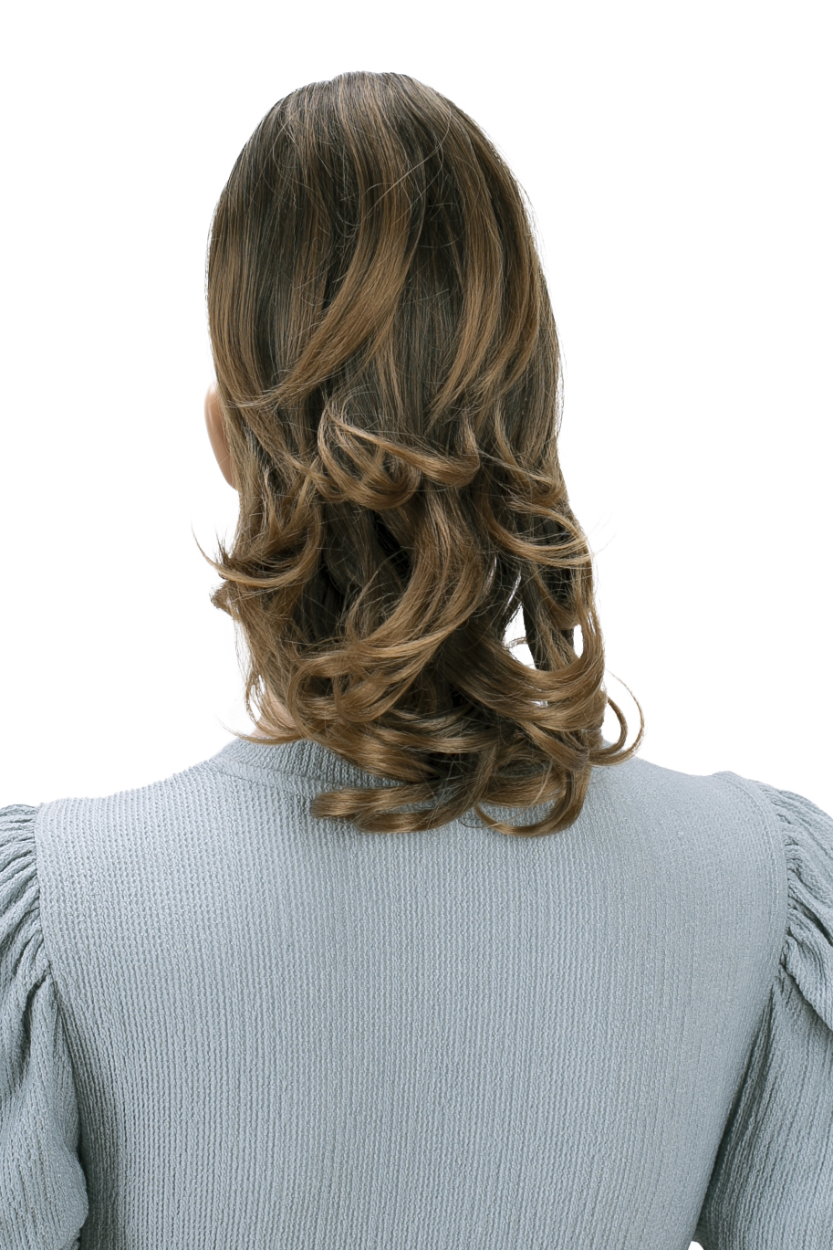 Ponytail Helena with butterfly clip H128