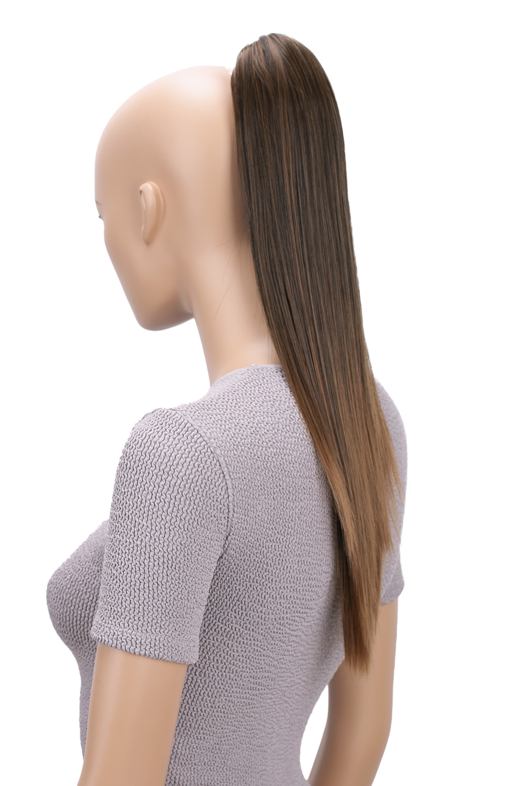 Haarzopf Tina mit Butterflyklammer H59