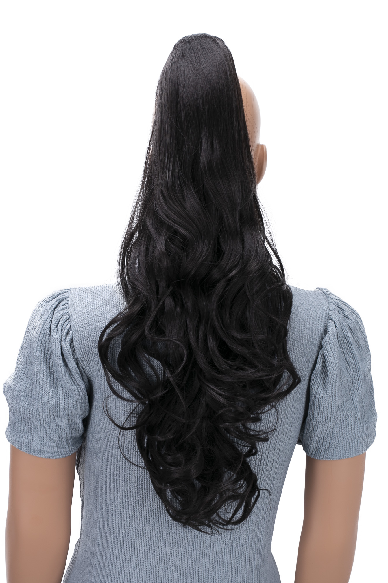 Haarzopf Violet mit Butterflyklammer H513