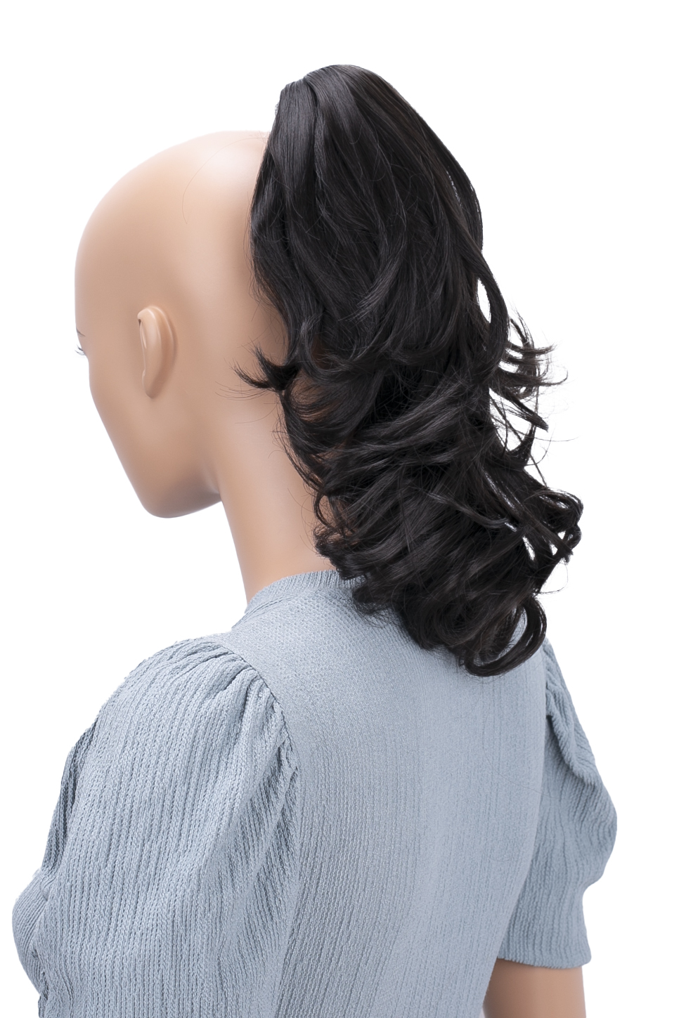 Haarzopf Helena mit Butterflyklammer H62