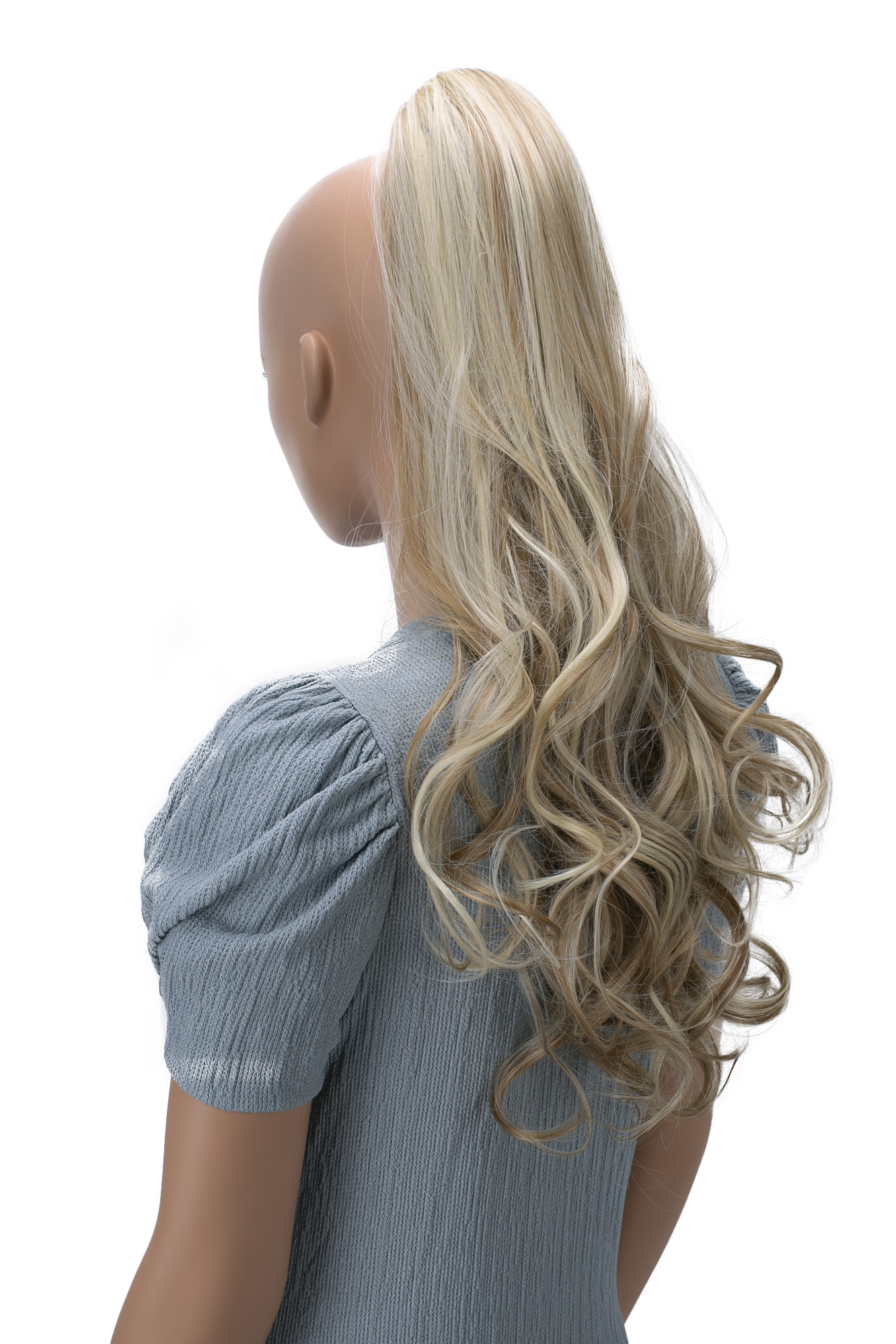 Ponytail Violet with butterfly clip H508