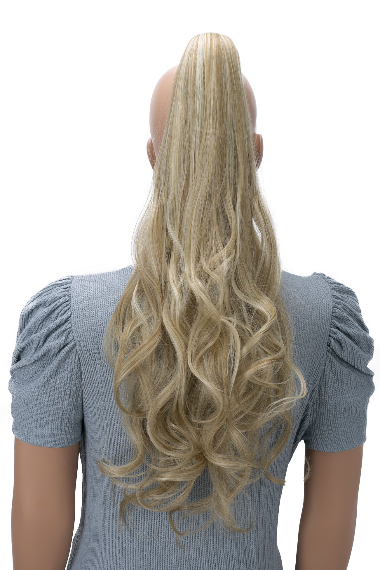 Haarzopf Violet mit Butterflyklammer H502