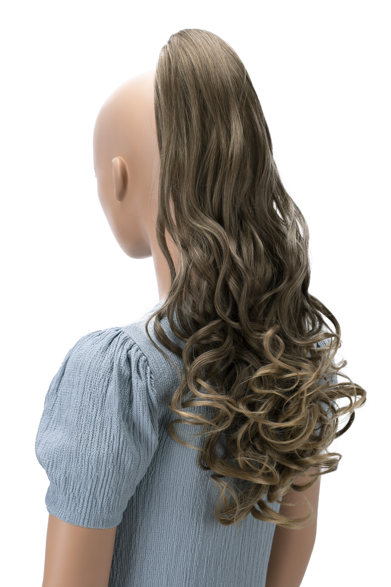 Haarzopf Violet mit Butterflyklammer H504