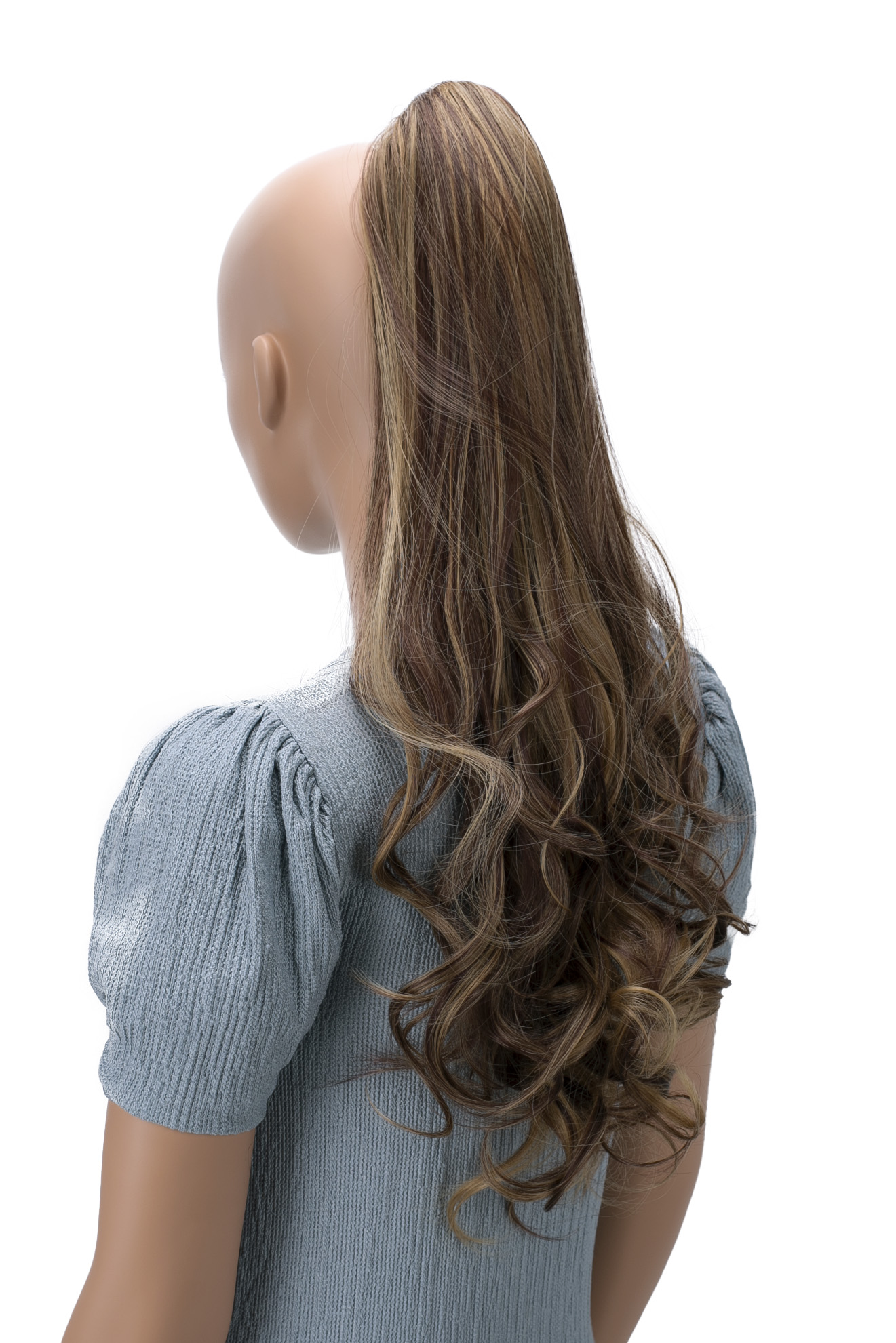 Ponytail Violet with butterfly clip H512